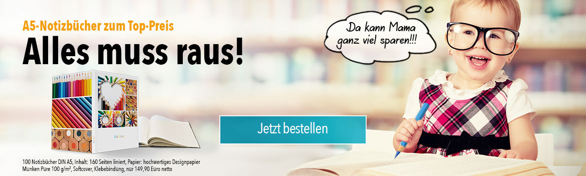 Notizbücher günstig