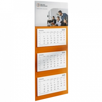 3-Monats-Wandkalender